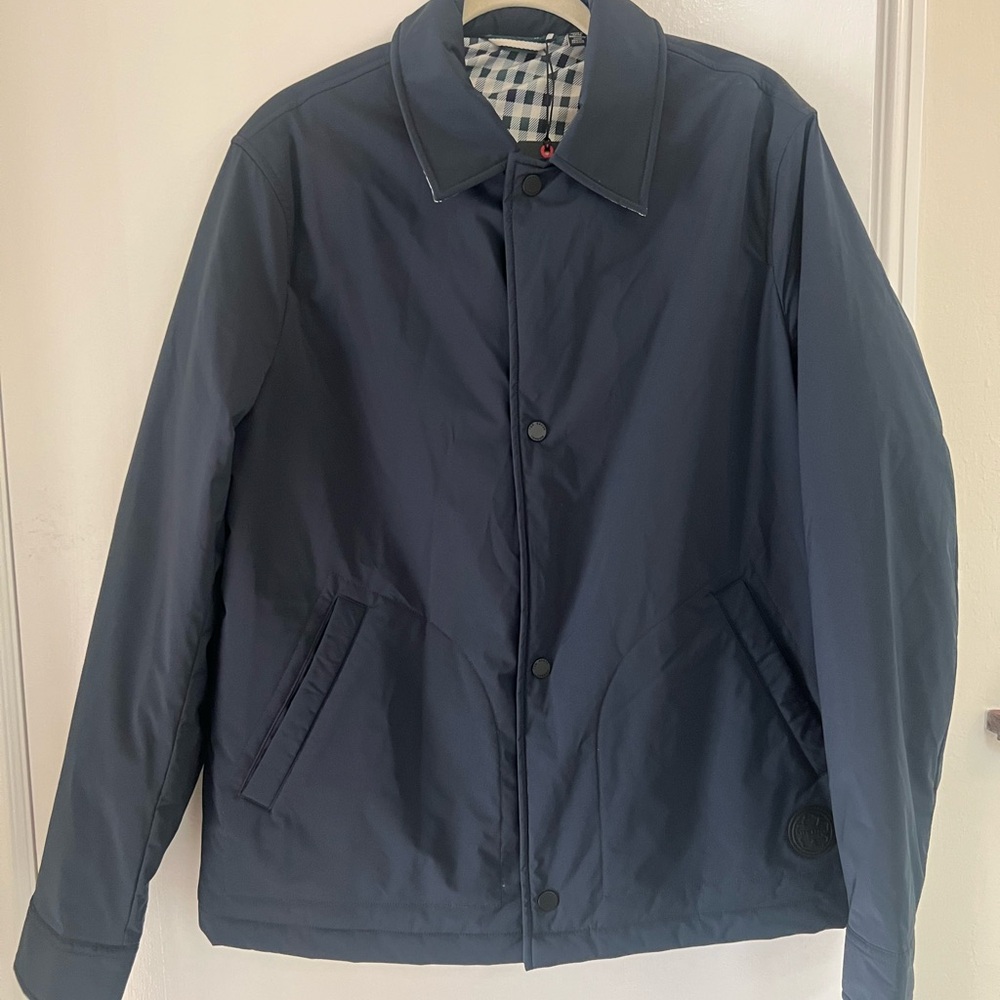 Ted Baker Men’s Navy Talacre Quilted Jacket